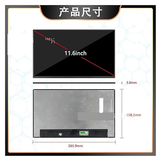 11.6-inch HD 4K NV116QUM-N31 Portable LCD Display(LCD Screen)