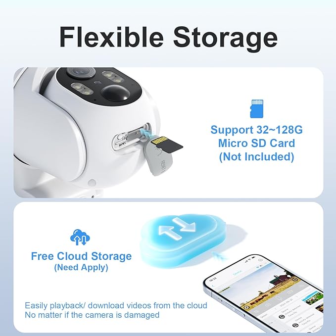 HOSAFE.COM 4G LTE Cellular Security Camera No Internet Needed,2K Solar No WiFi Security Camera Outdoor Wireless with SIM Card Jobsite, 360 Live View, Motion Detection, Free Cloud Storage(Need Apply)