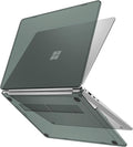 ProCase Protective Case for 15 Inch Microsoft Surface Laptop 7 2024 Release, Hard Shell Transparent Cover with Durable and Lightweight Design -Mgreen