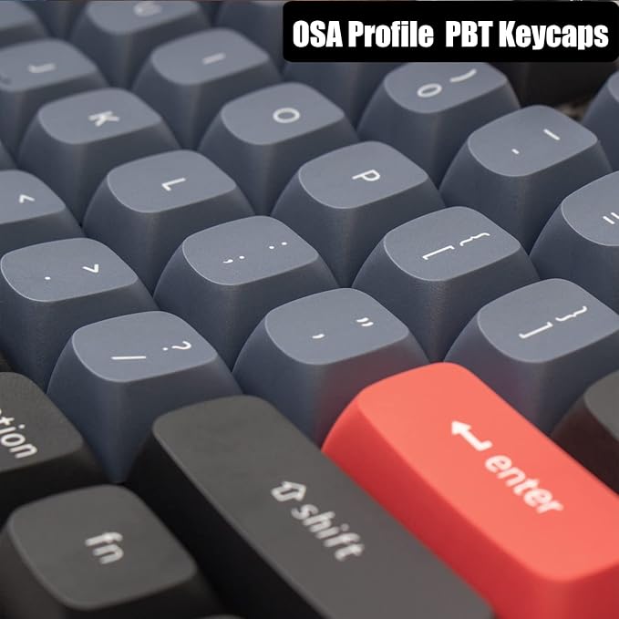 Keychron K8 Pro QMK/VIA Wireless Mechanical Keyboard, Hot-Swappable Aluminum Frame TKL Custom Programmable Keyboard with RGB Backlit, Gateron G Pro Red Switch