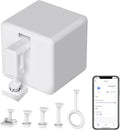 Smart Switch Button Pusher: Bluetooth Fingerbot Plus with Toolkit for Any Buttons & Switches, Tuya App Control,No Wiring Switch Bot Button, Add a Blutooth Hub Compatible with Alexa Google Home (White)