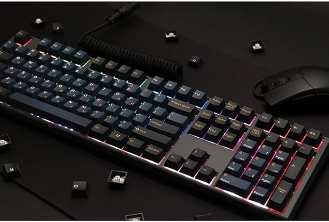 Ducky One 3 Pro Nazca 8K Hotswap RGB Triple Shot PBT Mechanical Keyboard - Cherry MX2A Red
