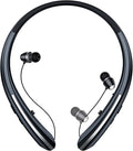 Neckband Bluetooth Headphones, 24H Battery with Auto-Retractable in-Ear Earbuds, HiFi Stereo Sound & Hybrid Active Noise Cancelling for Sports, Gym, Running, Workout, Hands-Free Calling