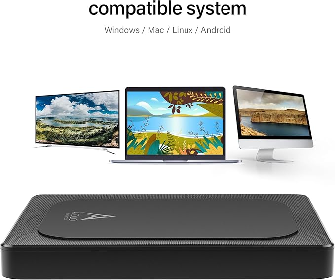 Aiolo Innovation 1TB External Hard Drive Ultra Slim Portable HDD-USB 3.0 for PC, Mac, Laptop, PS4, Xbox one,Xbox 360