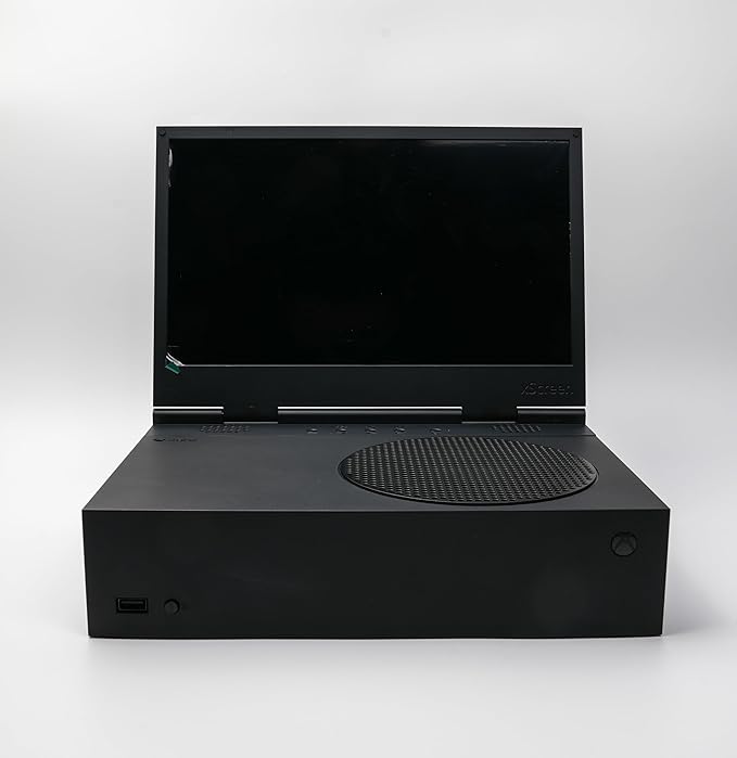 UPspec Gaming xScreen for Xbox Series S* - 11.6 1080P FHD 60Hz IPS Portable Screen Attachment - Unique CABLEFREE Design (Carbon Black)