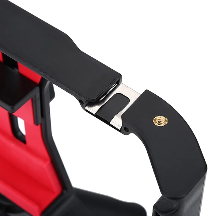 Acouto Smartphone Video Stabilizer Rig Dual Handle Handheld Phone Stabilizer Support Recording Rig with Tripod Handheld Gimbals &