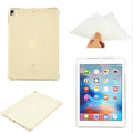 for Apple iPad 9th/8th/7th Generation Case 10.2 inch (2021/2020/2019), Slim Lightweight Translucent Clear Soft TPU Back Shockproof Cover Silicone Bumper Corner Protective Tablet Shell, Clear