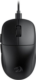 Redragon M817 Wired Gaming Mouse, 24000 DPI Optical Mice with 5 Programmable Buttons & Ergonomic Design, 37G Ultra Lightweight, Software Supports DIY Keybinds, Black