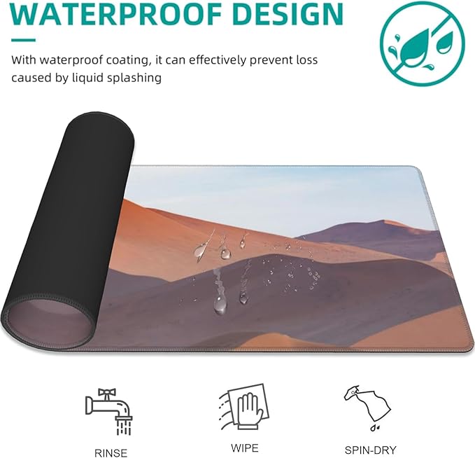 Artistic Cat Gaming Mouse Pad, Large Bold and Colorful Kitten Desk Mat for Laptop Keyboard Computer, Non-Slip Rubber Base Desktop Extended Mousepad for Office Home Accessories 31.5"×11.8"