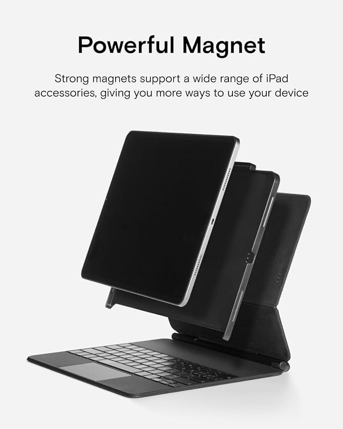 MOFT Snap Tablet Case for iPad Pro 11" (M5/M4) with Pencil Holder, Magic Keyboard Compatible, Slim Lightweight Magnetic Case, Connect to Versatile Snap Stands