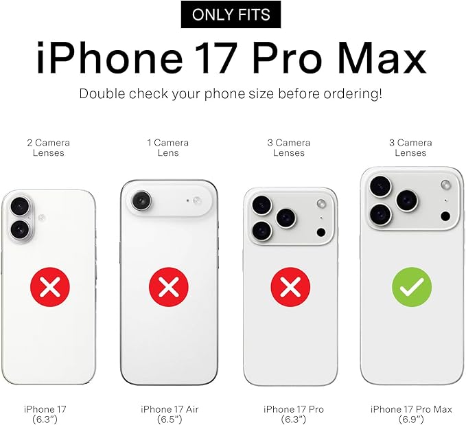 VELVET CAVIAR Case for iPhone 17 Pro Max | Compatible with MagSafe | 10ft Drop Tested | Protective Designer Cases | Pink Vibe Checkered 2.0