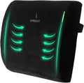 Upright GO Ergonomic Lumbar Support Pillow | Gel Memory Foam Back Cushion for Office Chair