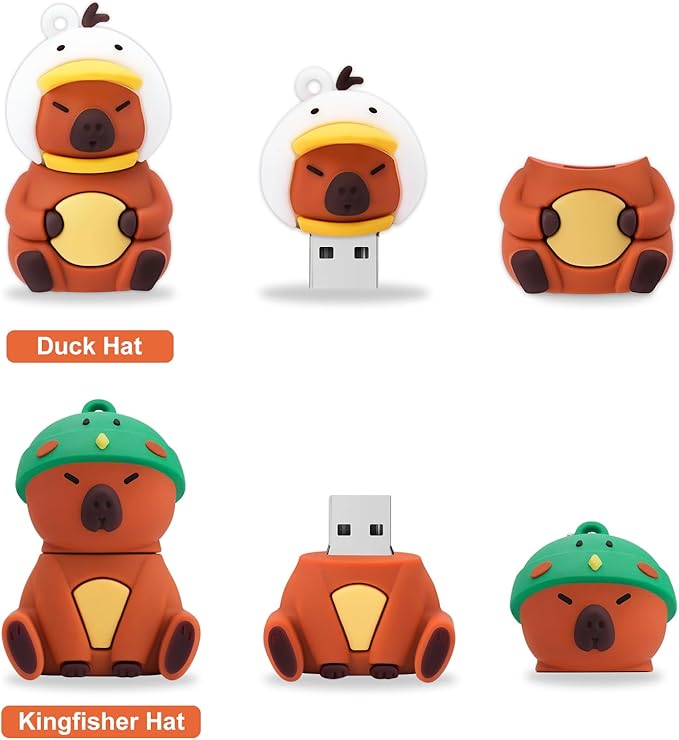 4 * 64GB Cute USB Flash Drive, Doctors Nurses Memory Stick Drive Pendrive Gift for Kids, Teacher, Friends