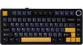 EPOMAKER x Aula F75 Gasket Mechanical Keyboard, 75% Wireless Hot Swappable Gaming Keyboard with Five-Layer Padding&Knob, BT/2.4GHz/USB-C, RGB (Black, LEOBOG Reaper Switch)