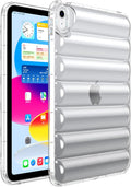 for iPad (A16) 11th Generation Case 11 inch 2025/iPad 10th Generation 10.9 inch (2022) Shockproof Soft TPU Back Cover Silicone Bumper Anti-Yellowing Lightweight Protective Clear Shell, Clear