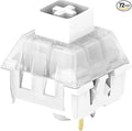 Kailh Box White Clicky Switch Mechanical Keyboard Switches for Gaming & Typing | Hot-Swappable, Dustproof, 3-Pin & 5-Pin Compatible（72pcs）