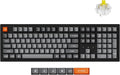 Keychron K10 Max Wireless Custom Mechanical Keyboard, 100% Layout QMK 2.4 GHz Bluetooth White Backlit with Hot-swappable Keychron Super Banana Switch Compatible with Mac Windows Linux