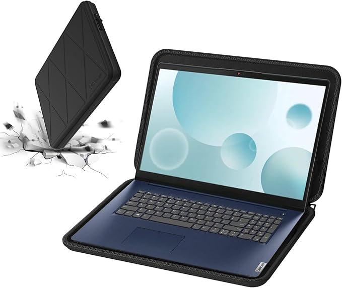 Smatree Hard EVA Protective Sleeve Case Compatible for 15 inch Lenovo IdeaPad Slim 3i Laptop, for 15 inch Lenovo IdeaPad 3i Laptop Waterproof Sleeve (A1600)