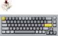 Keychron Q2 Wired 65% Mechanical Keyboard with Knob & RGB - Hot-Swappable Gateron G Pro Brown Switch, QMK/VIA Programmable, Double Gasket Mount, Aluminum Body for Mac/Windows/Linux (Grey)