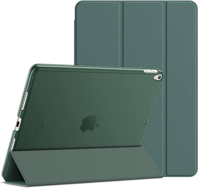 JETech Case for iPad Pro 10.5-Inch and iPad Air 3 (10.5-Inch 2019, 3rd Generation), Smart Cover Auto Wake/Sleep Cover (Misty Blue)
