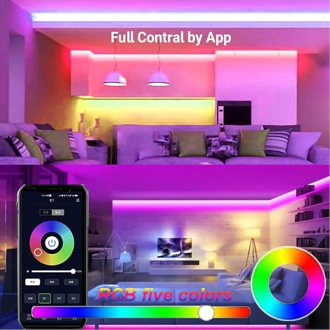 GRV 12W A60 Smart LED Light Bulb with a 2.4GHz Remote Control,RGBCW Color Changing,Stepless Dimmable 3000-6500K,100W Incandescent Lamp Equivalent,1000LM CRI>80,E26 Base,Home Decor,2 Bulbs & 1 Remote