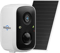 Hiseeu Security Cameras Wireless Outdoor, WiFi Pro 5G/2.4G Cameras for Home Security, Solar Powered, Motion Detection, 2-Way Talk, Color Night Vision, Compatible with Alexa, 32G SD Storage