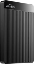 UnionSine 500GB Ultra Slim Portable External Hard Drive HDD-USB 3.0 for PC, Mac, Laptop, PS4, Xbox one, Xbox 360-(Black)