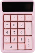 KM17 Mechanical Numeric Keypad 17Keys Numpad Keyboard Calculator Efficient Data Entry, Hot Swappable for Computers