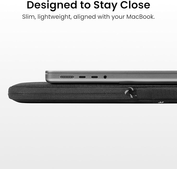 tomtoc Slim & 360° Protective Laptop Sleeve for 14-inch MacBook Pro M5 Pro/Max (2026) A3426 A3427 A3434, M4/M3/M2/M1 A3112 A3401 A3185, Water-Resistant Case with CornerArmor, Fits 13.8" Surface Laptop