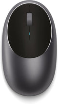 Satechi M1 Wireless Bluetooth Mouse, USB-C Rechargeable, Compact & Portable, for MacBook Air/Pro/Nro, iPad Air/Pro, iPad mini, Mac mini, iMac & Windows - Space Gray