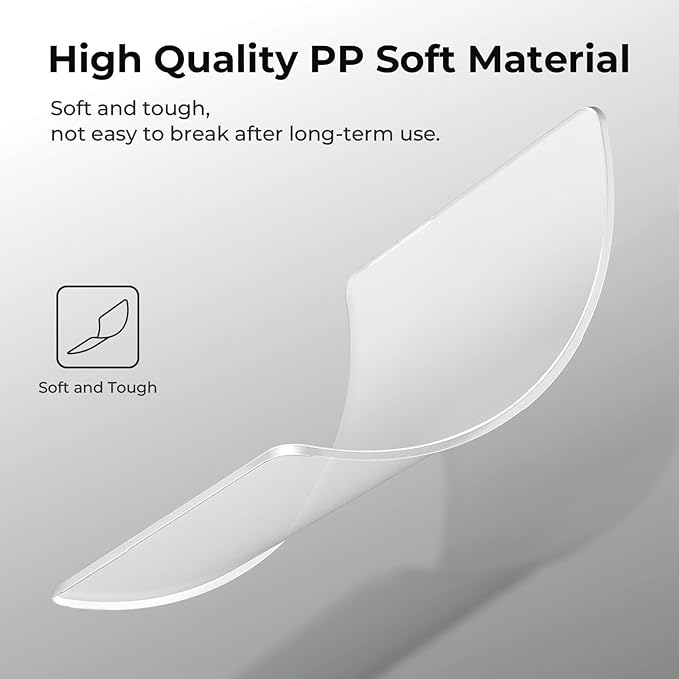 BlueSwan for MacBook Pro 13 inch Case, 2026 2022-2016 M2 M1 Clip, Anti-Scratch Flexible Protective Laptop Cover with Grippy Matte Texture, Slim and Easy Installation, Frosted White