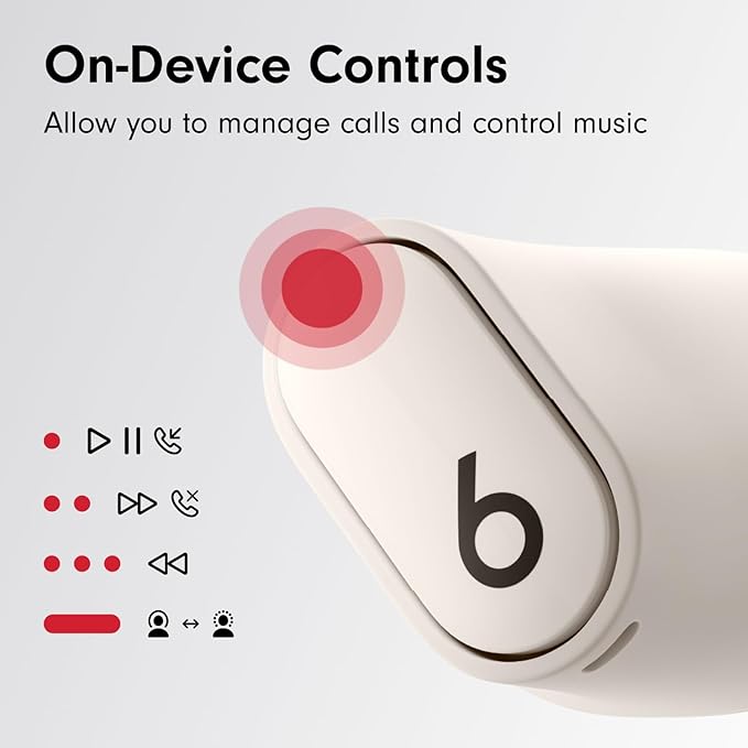 Beats Studio Buds + - Ivory with AppleCare+ (2 Years)