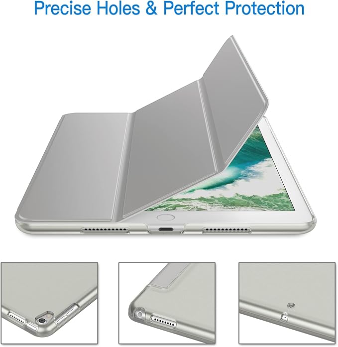 JETech Case for iPad Pro 10.5-Inch and iPad Air 3 (10.5-Inch 2019, 3rd Generation), Smart Cover Auto Wake/Sleep Cover (Grey)