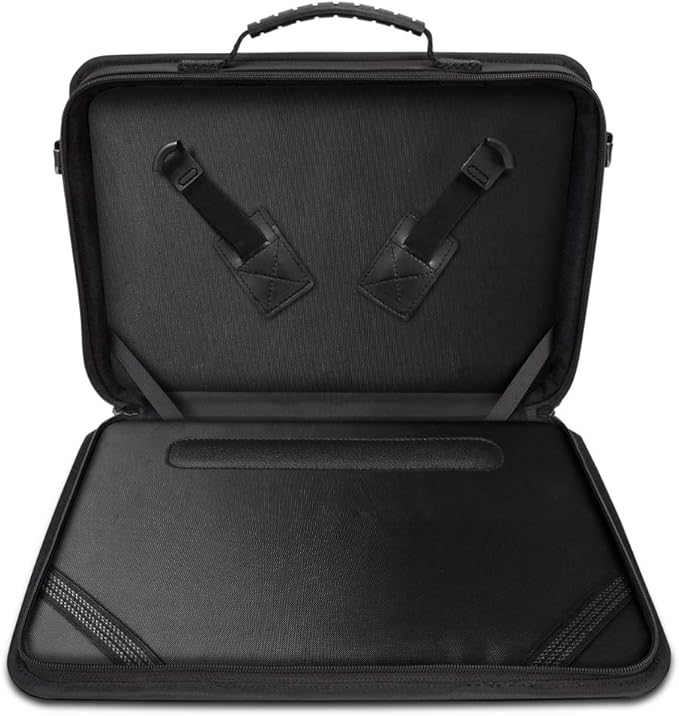iBenzer Stay in 11 Inch Shockproof Protective Always On Laptop Sleeve Case for 11.6 MacBook, Chromebook, Ultrabook, Black LS-BPS-0111BK