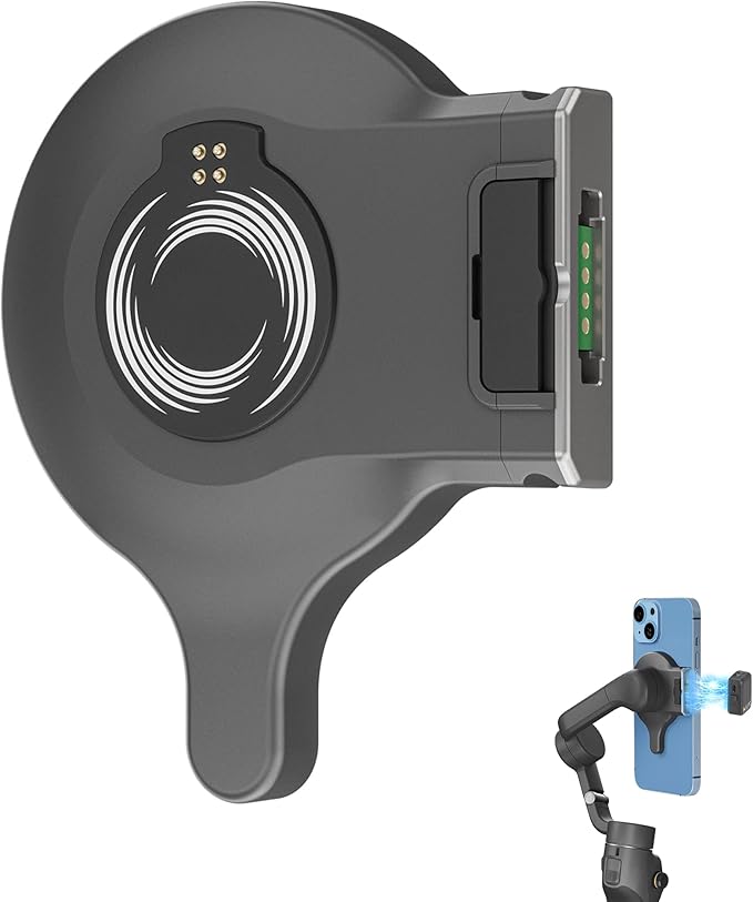 Magnetic Quick-Release Mount Adapter for DJI Osmo Mobile 8P/8/7P/7, Smartphone Gimbal Stabilizer, Compatible with DJI OM Multifunctional Module Gen 1/OM Tracking Module Gen 1(Not Gen 2)