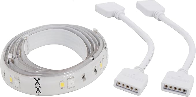 Sylvania LED Mosaic Flexible Light Expansion Kit for Starter Kit with Remote Control, Full Color, 2 2ft RGBW Strips (65483)