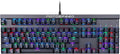 MOTOSPEED CK103 RGB LED Backlit Wired Mechanical Gaming Keyboard, 103 Keys Hot-Swap Mechanical Keyboard w/Aluminum Base, Upgraded Socket and Noise Absorbing Foams, Soft Tactile Blue Switch