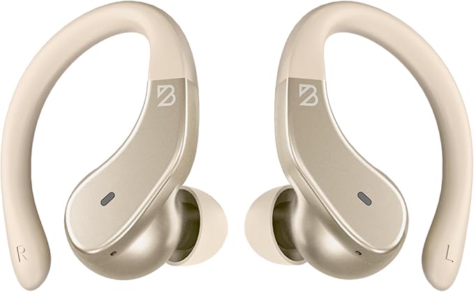 Back Bay Audio - Runner Wireless Earbuds for Running, Workout Wrap Around Earbuds Bluetooth Headphones for Sports, Around The Ear Wireless Bluetooth Running Headphones, Hook Over Earphones Earhooks