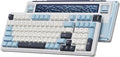 KZZI K98 Wireless Mechanical Keyboard with Number Pad & Volume Knob, Triple Mode BT/2.4G/USB-C Gaming Keyboard, Gasket Mount, PBT Keycaps, Hot Swappable, Creamy Sounding
