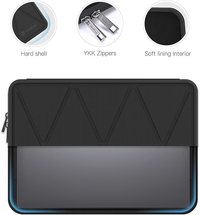 Smatree Hard EVA Protective Sleeve Case Compatible for 15 inch Lenovo IdeaPad Slim 3i Laptop, for 15 inch Lenovo IdeaPad 3i Laptop Waterproof Sleeve (A1600)
