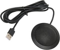 Cyrank USB Conference Microphone, USB Microphone Computer Desktop Mic 360° Omnidirectional Condenser Microphone for Pc Desk Microphone for Video