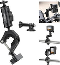 ULANZI Goquick Bicycle Bracket for Action Camera 360°Motorcycle Camera Mount for Bike Holder Handlebar Mount w Adpter for Hero Action Cameras Φ8~35mm