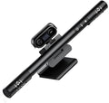 4K Webcam with Ring Light & Microphone, 4K Ultra HD Streaming Camera, Built-in Dual Noise-Canceling Mics, Auto Light Correction, for Zoom/Skype/Teams/YouTube/Twitch, Plug & Play, for PC