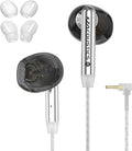 KZ Duet Dual Driver Wired Earbuds in-Ear Headphones for PC, Mobile, Nintendo Switch, Noise Isolating Fit, HD Stereo Earphone Convenient for Travel (Black, Nomic)