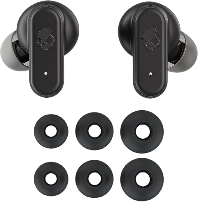 Skullcandy Dime Evo Wireless Earbuds, Bluetooth Headphones, Noise Isolating Fit, Up to 36 Hours Battery, Microphone for iPhone Android, Easy Carry with Clip-Anywhere Case - Realtree Edge Colors Pink