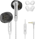 KZ Duet Dual Driver Wired Earbuds for Gaming in-Ear Headphones with Microphone for PC, Mobile, Nintendo Switch, Noise Isolating Fit, HiFi Deep Bass Ear Buds Convenient for Travel (Black, Mic)