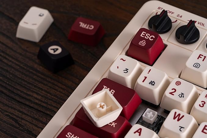 8BITDO Retro 108 Mechanical Keyboard - FAMICOM