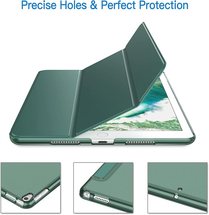 JETech Case for iPad Pro 10.5-Inch and iPad Air 3 (10.5-Inch 2019, 3rd Generation), Smart Cover Auto Wake/Sleep Cover (Misty Blue)