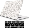 Funut for MacBook Air 13 inch Case M5 M4 M3 M2 2026 2025-2022 A3449 A3240 A3113 A2681, Funut Plastic Laptop Hard Shell Case & Keyboard Cover for M2 M3 M4 M5 MacBook Air 13 inch,Leopard Print