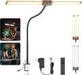 NEEWER Entry Level Version 32" LED Light with Clamp for Desk Home Office Dorm Designer Drafting, 20W Dual Computer Monitor Architect Lamp Bar, Flexible Overhead 2200lux/Remote/5 Modes CRI80+, N21